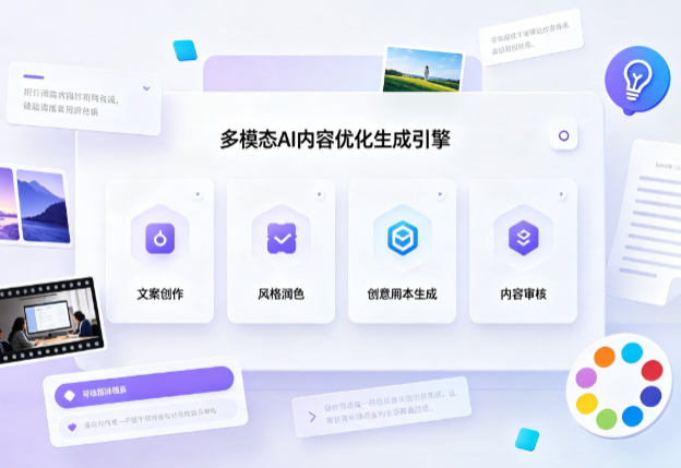 西林区AI智能内容优化创新 多模态生成技术丰富数字内容创作生态